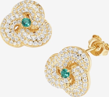 Smart Jewel - Brincos em verde: frente