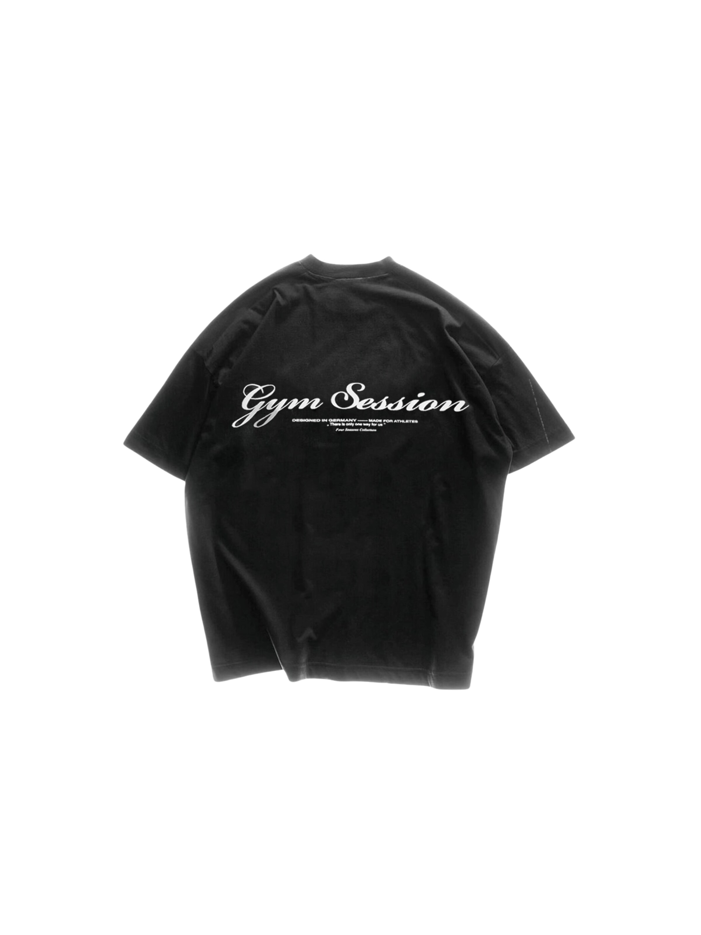 Gymsession Funktionsshirt in Grau: Vorderseite