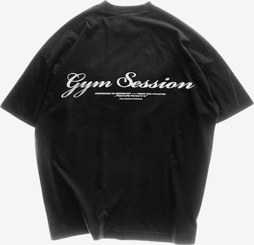 T-Shirt fonctionnel Gymsession en gris : devant