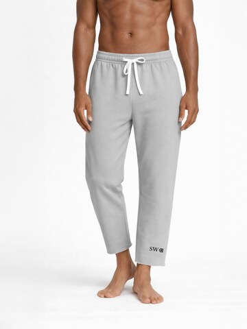 SWORTS Regular Workout Pants 'SUITE' in Grey