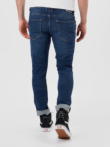 Skinny Jeans 'Culver' de la TOM TAILOR DENIM pe albastru