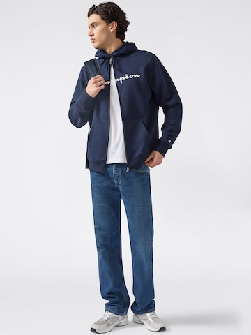 Champion Authentic Athletic Apparel Bluza rozpinana w kolorze niebieski