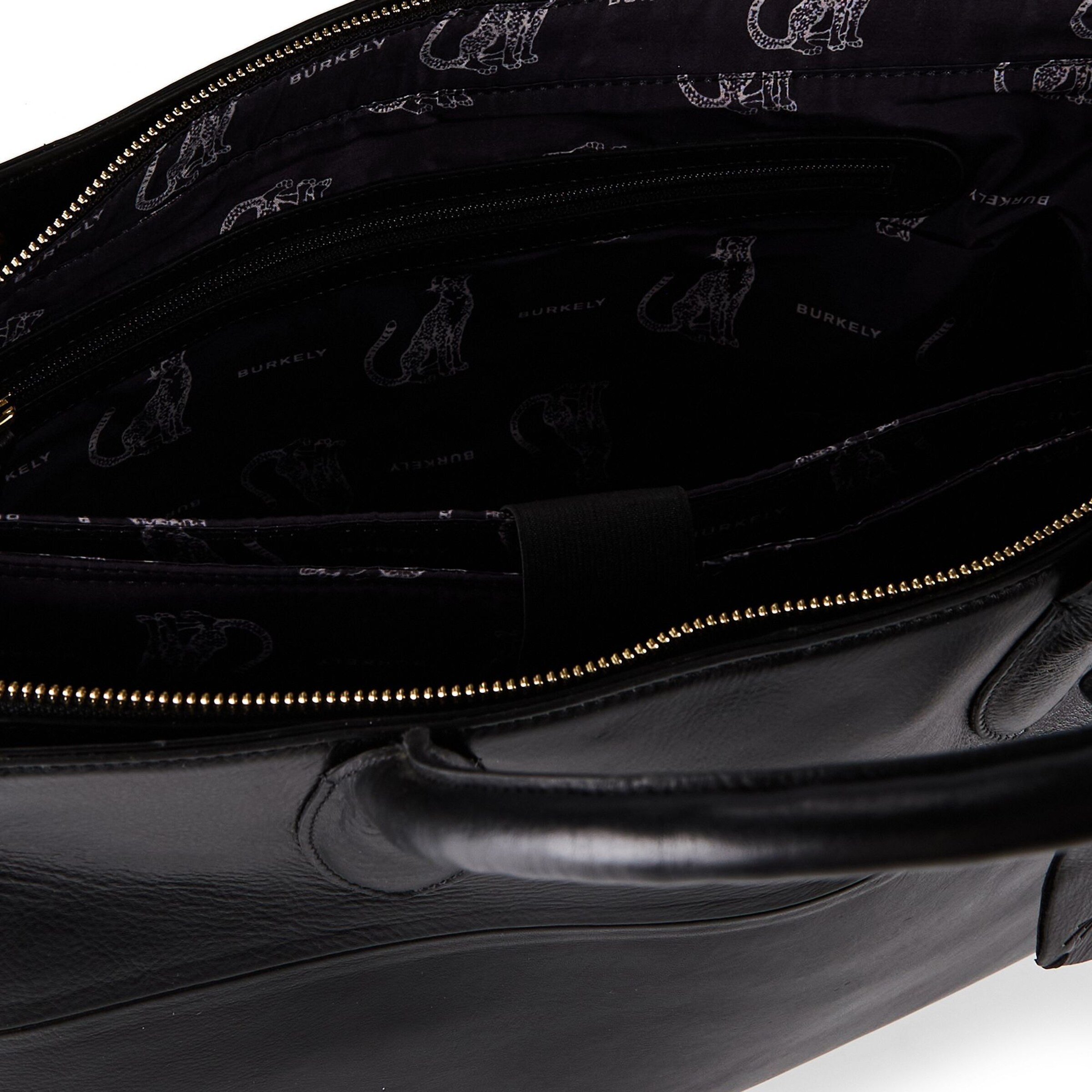 Porte-documents Burkely en noir