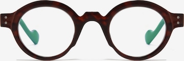Lunettes VEYREY en vert : devant
