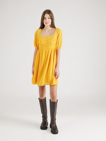 FRNCH PARIS - Vestido 'EMY' em amarelo: frente