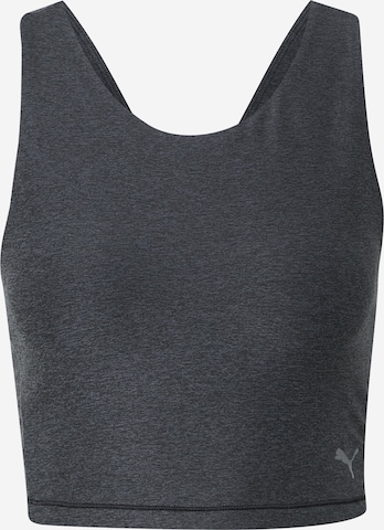 PUMA Sports top in Grey: front