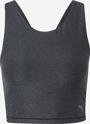 PUMA Sporttop 'STUDIO Yogini' in Grau: predná strana