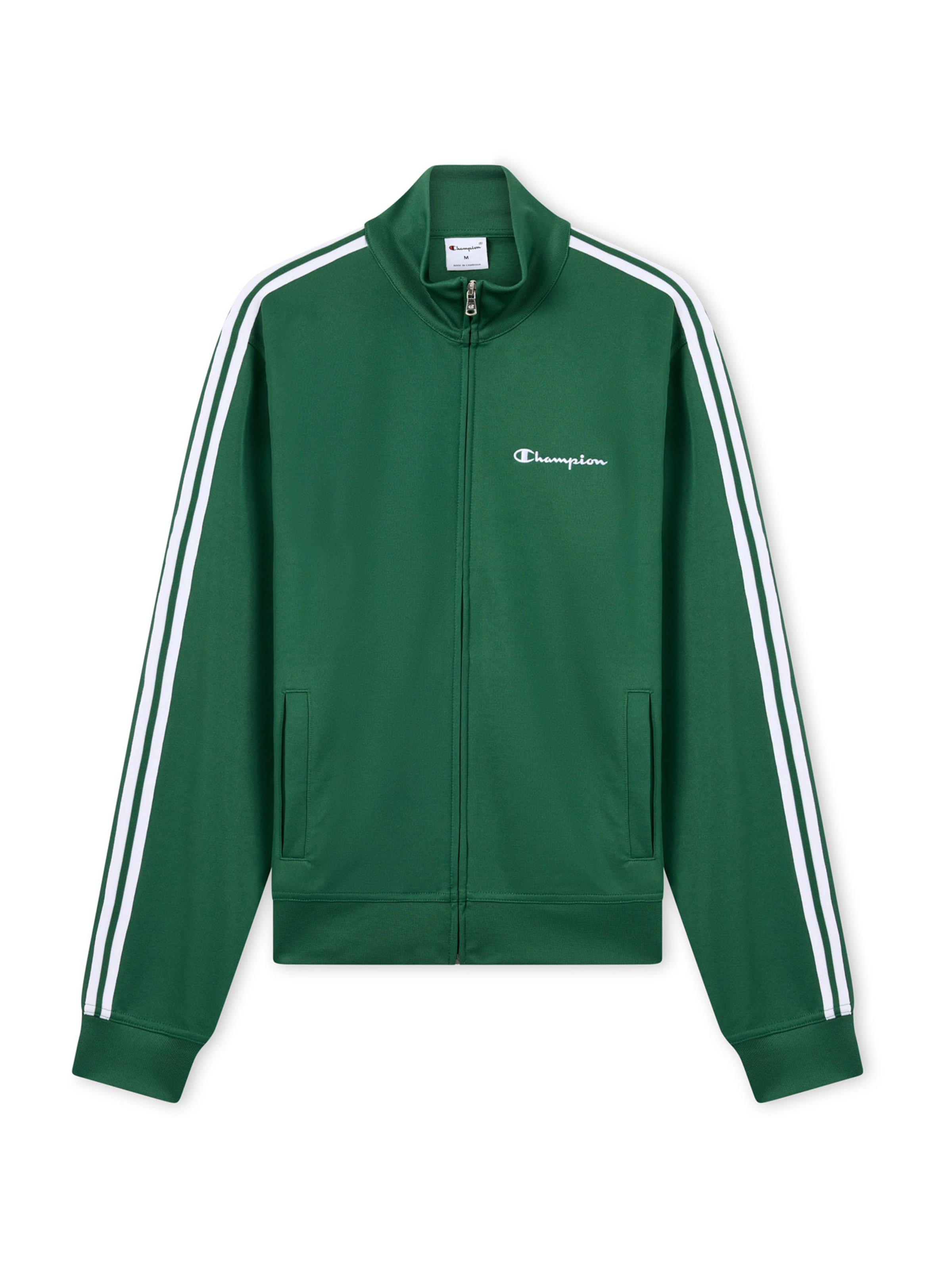 Giacca di felpa di Champion in verde: frontale