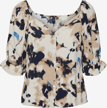 VERO MODA Bluse 'CATCH' i beige: forside