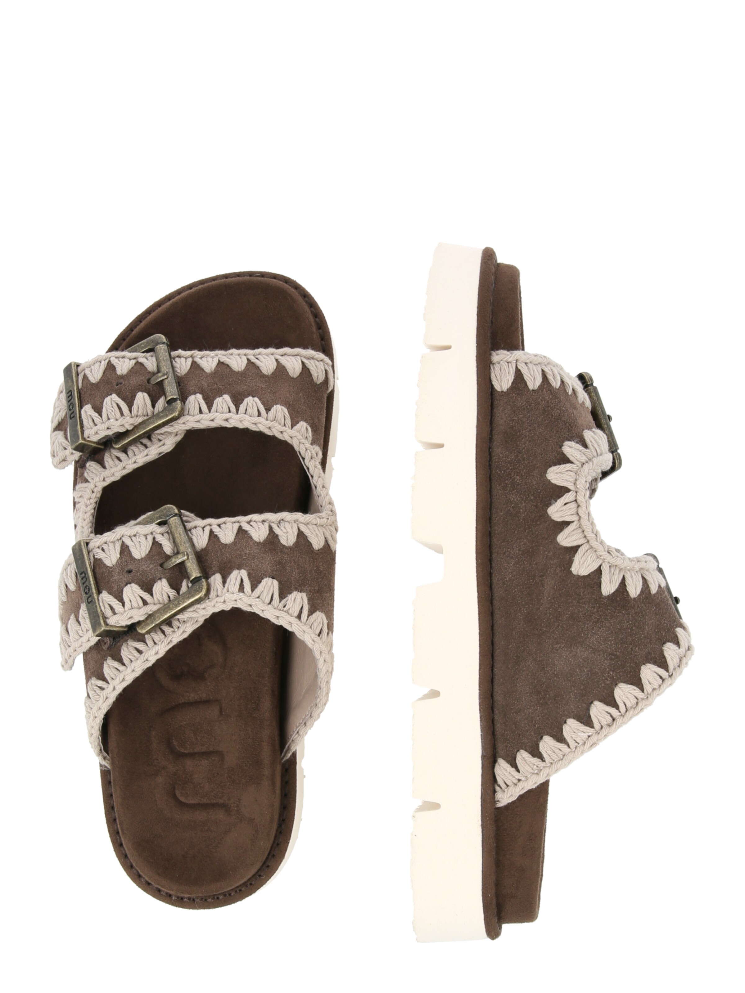 MOU Pistokkaat värissä ruskea