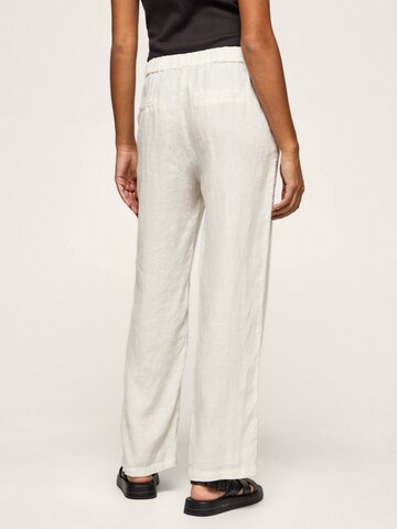 Pepe Jeans Loosefit Hose 'Cailin' in Weiß