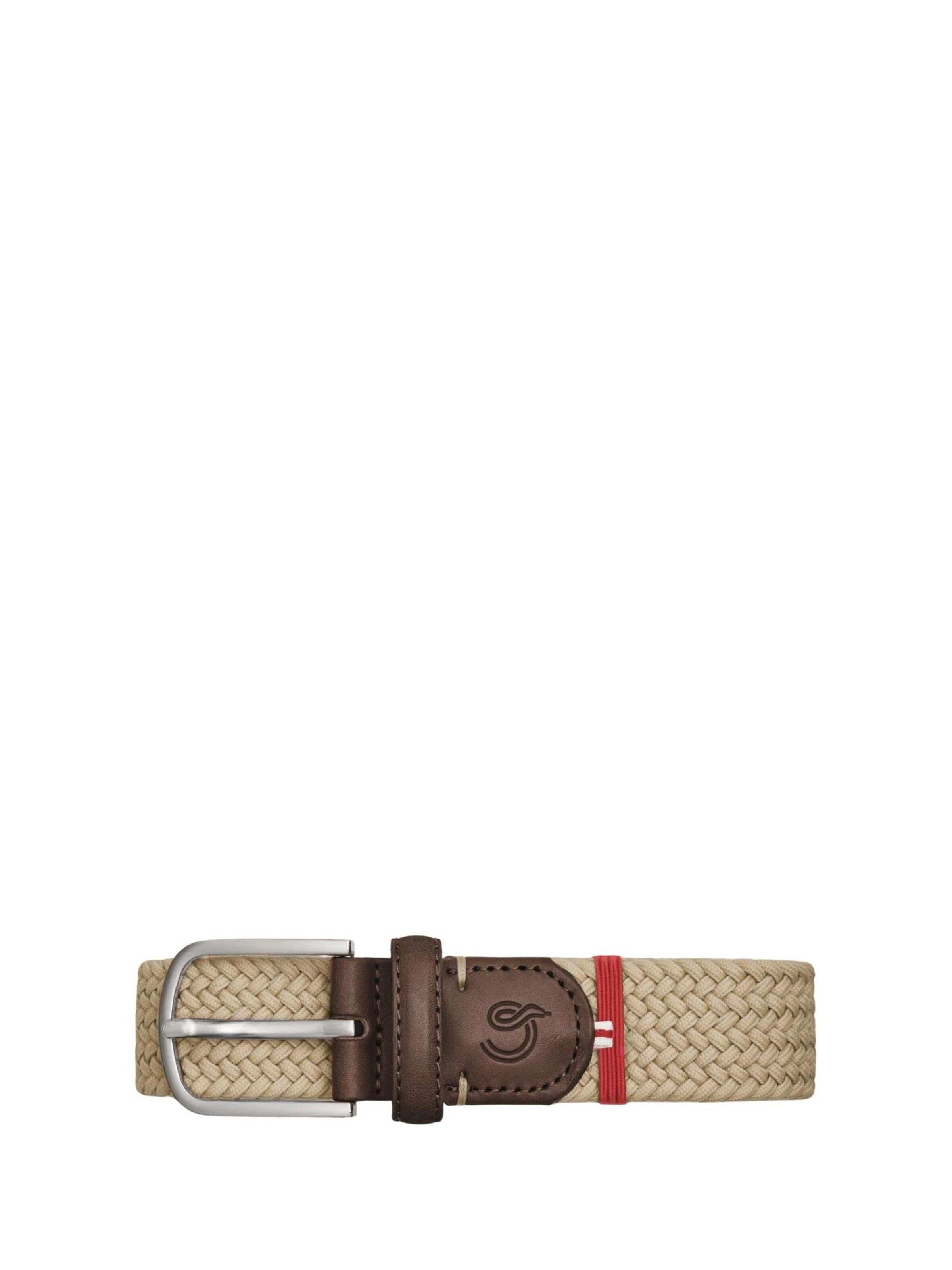 La Boucle Belt 'DUBAI' in Beige: front