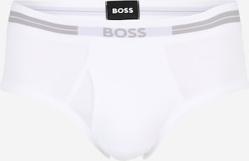 BOSS Boksershorts 'Traditional Original' i hvid: forside
