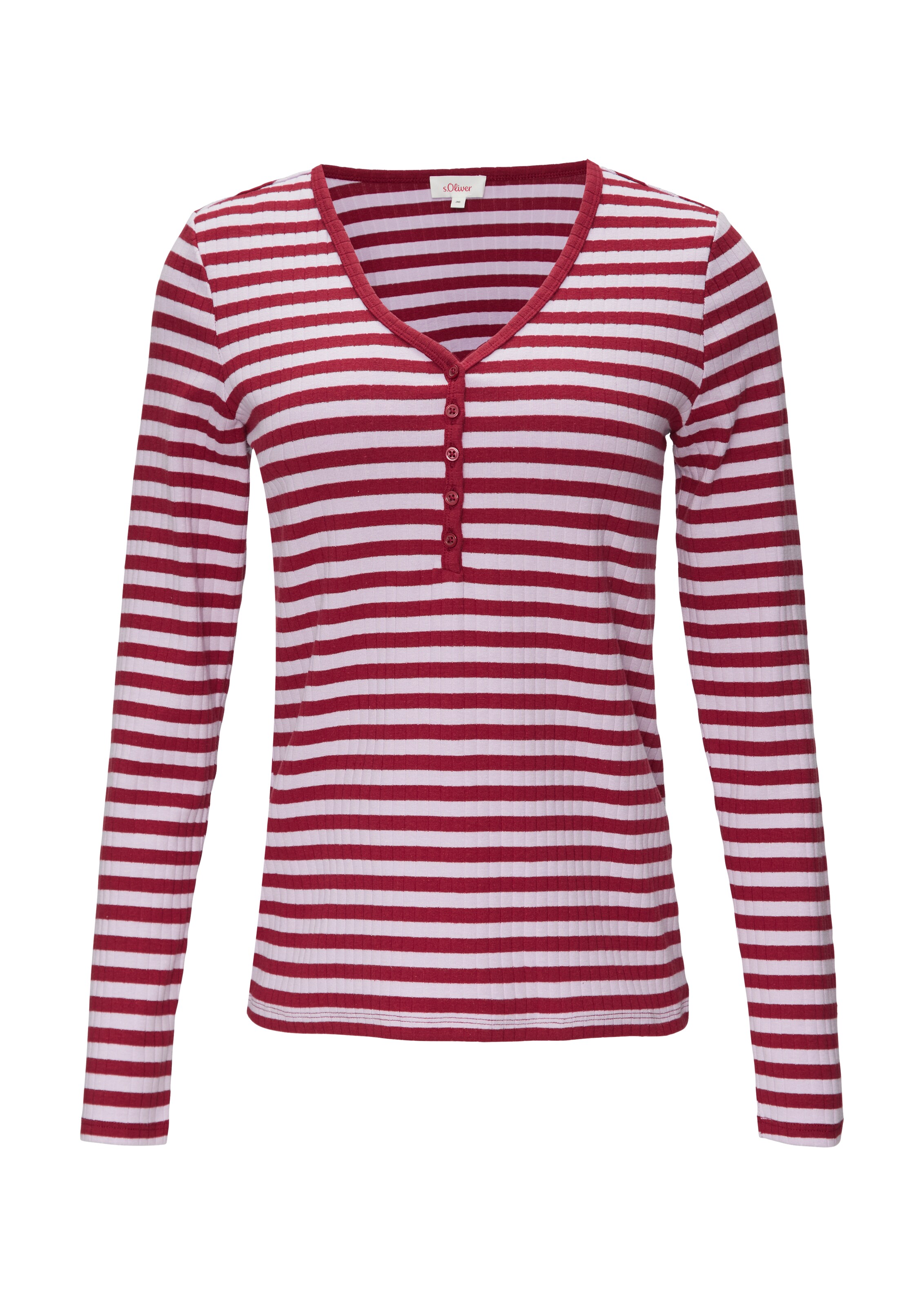 T-shirt s.Oliver en rose : devant