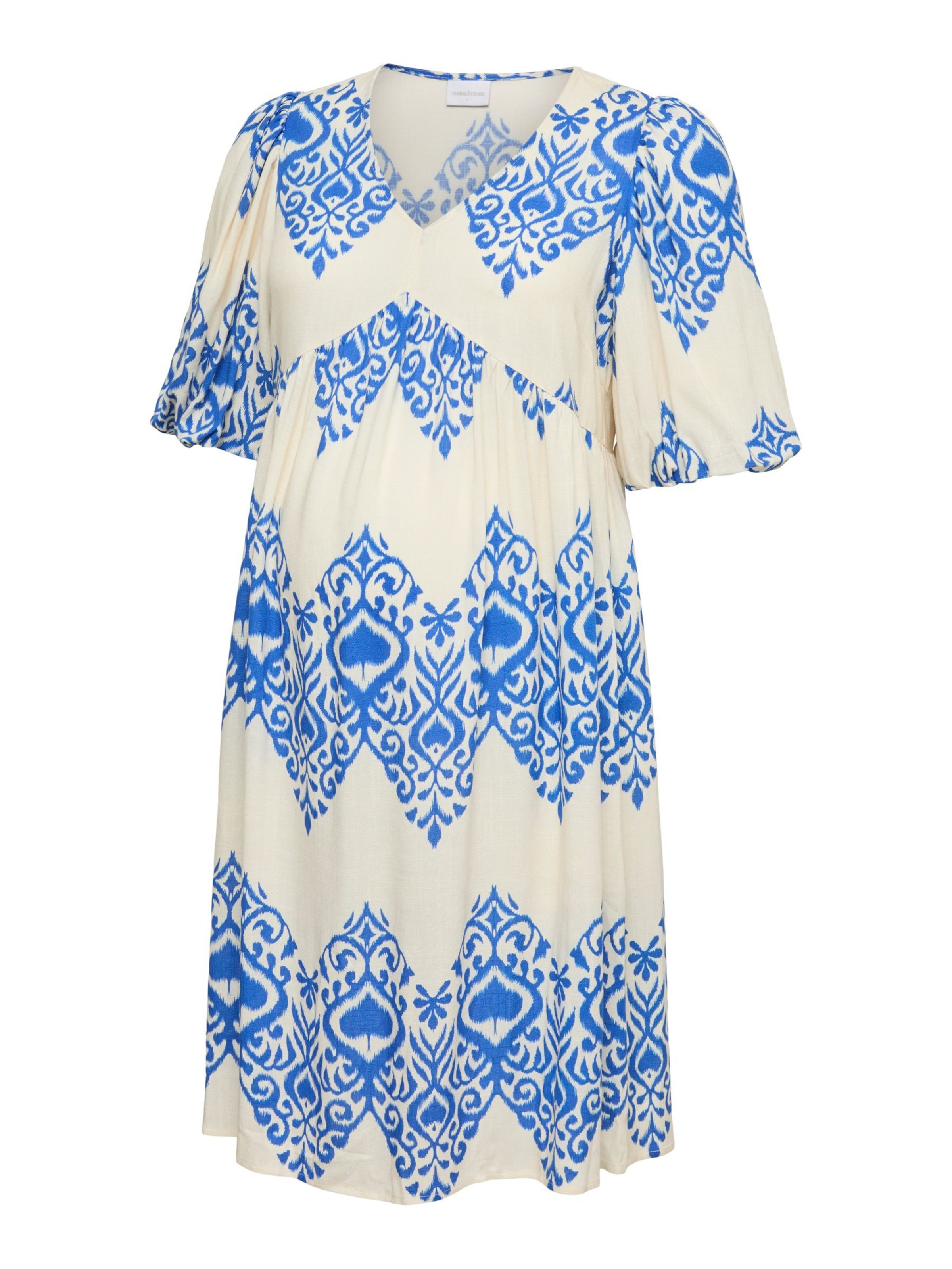 MAMALICIOUS Kjole 'MLZenisa' i hvid: forside