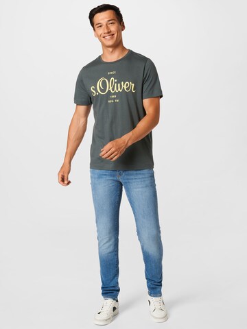 JACK & JONESSlimfit Traperice 'Glenn Fox' - plava boja