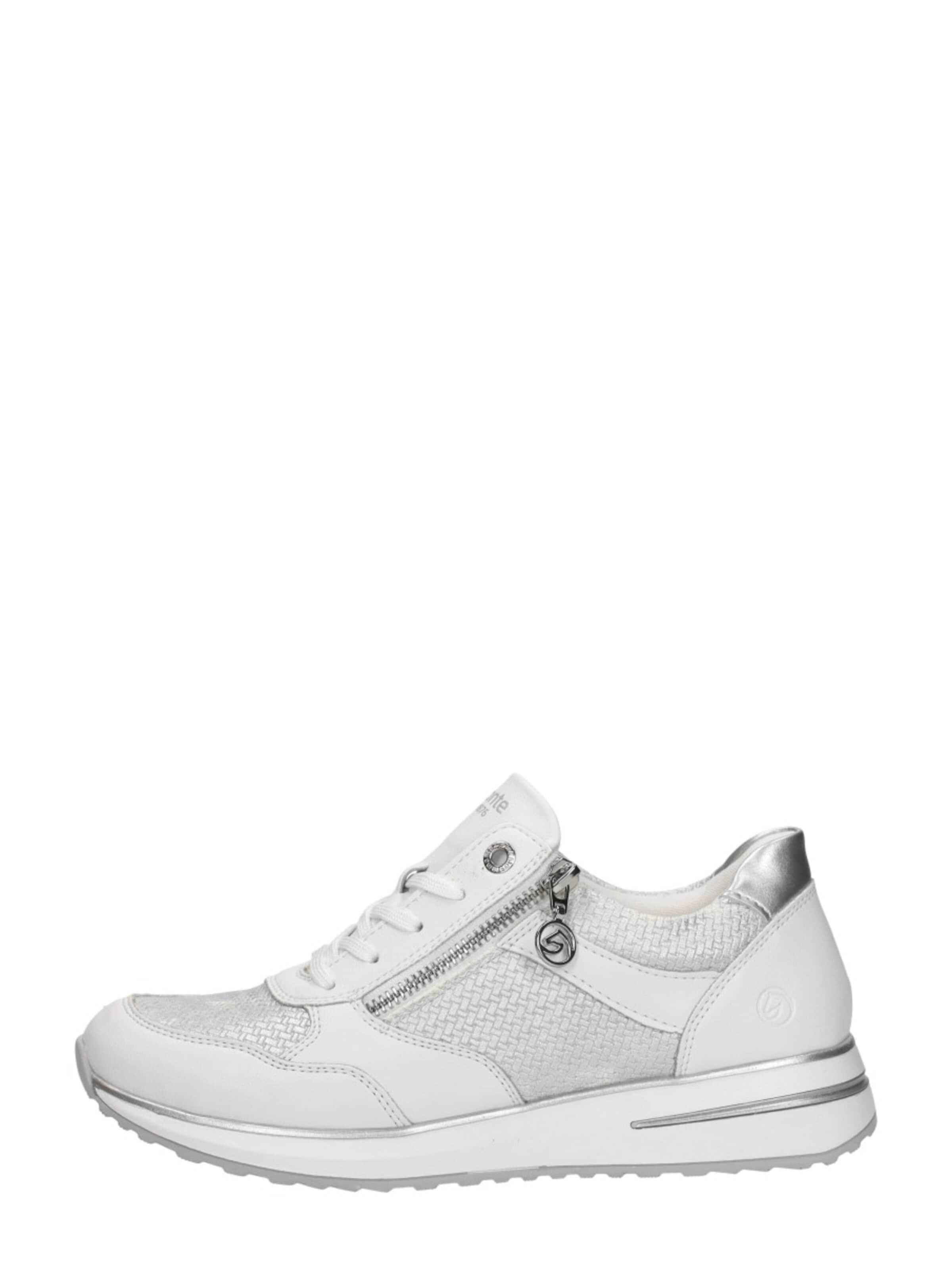 Chaussure à lacets 'Veterschoenen Laag' REMONTE en blanc : devant