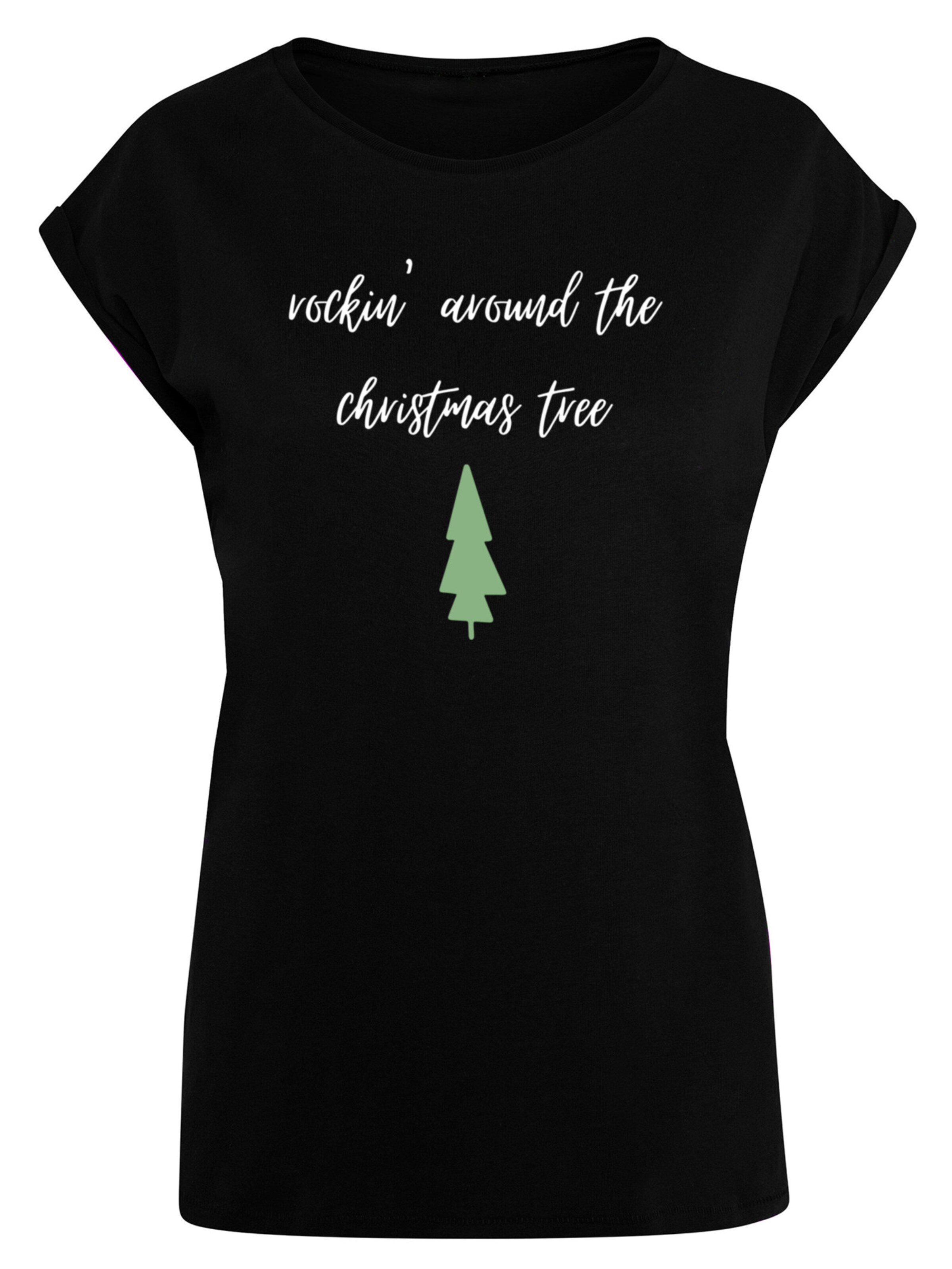 T-shirt F4NT4STIC en noir : devant