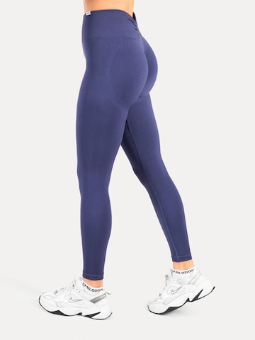 Skinny Leggings Smilodox en bleu