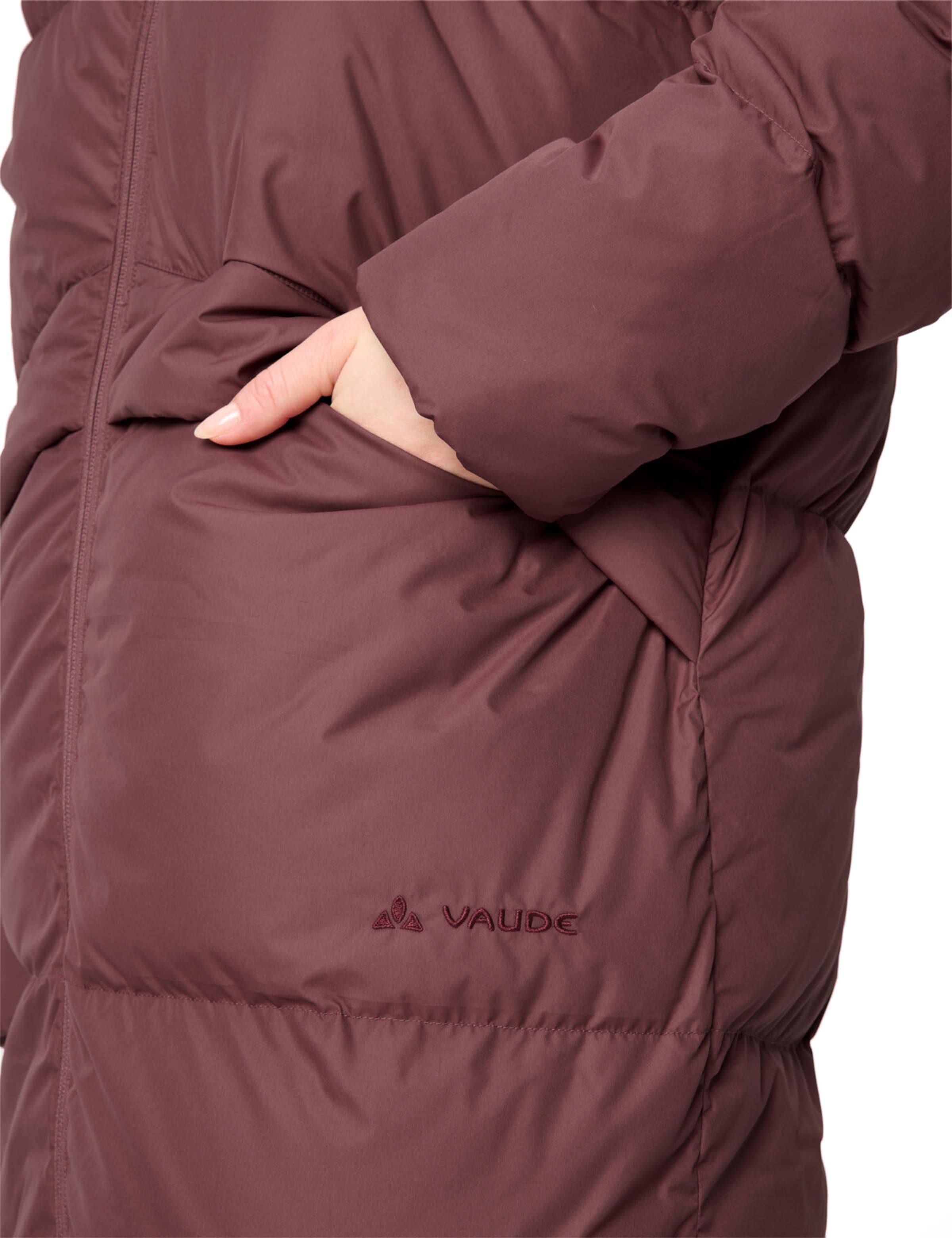 VAUDE Winter Coat 'Annecy II' in Red