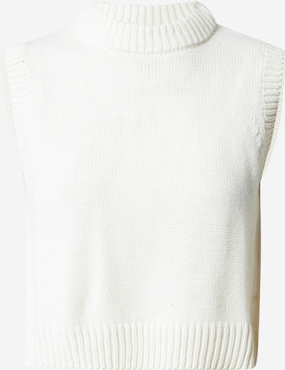 Denim Project Sweater in White, Item view
