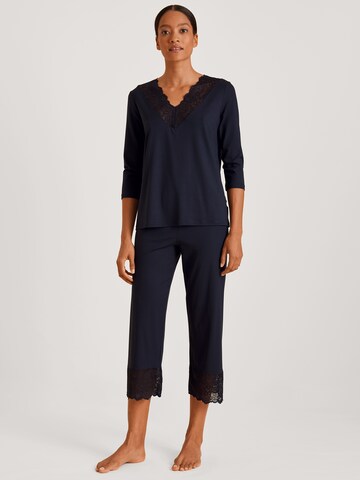 Pyjama CALIDA en bleu : devant