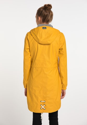 Schmuddelwedda Between-seasons coat in Yellow