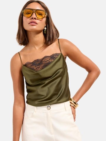 Friends Like These Top in Green: front