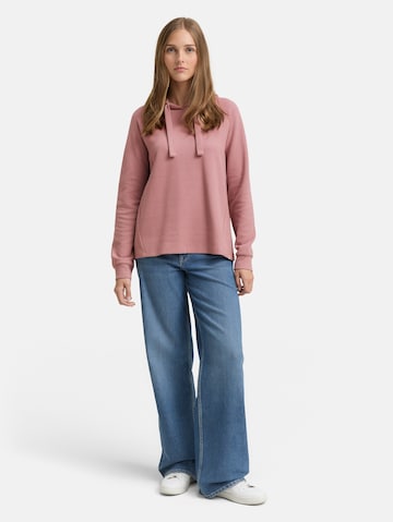 TOM TAILOR DENIM Sweatshirt in Pink