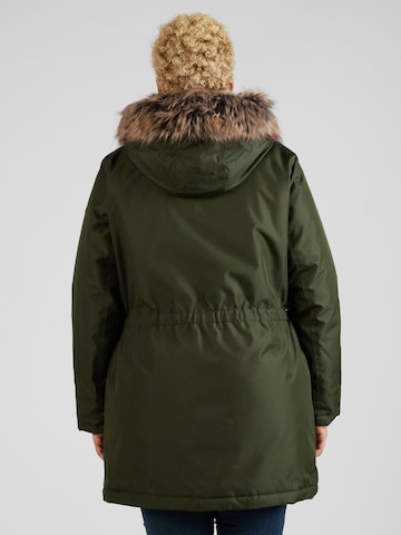 ONLY Carmakoma - Parka de inverno 'Irena' em verde