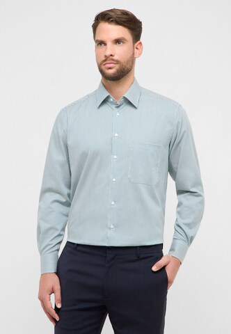 ETERNA Comfort Fit Hemd in Grün: Vorderseite