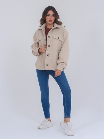 FRESHLIONS Jacke 'Karin' in Beige