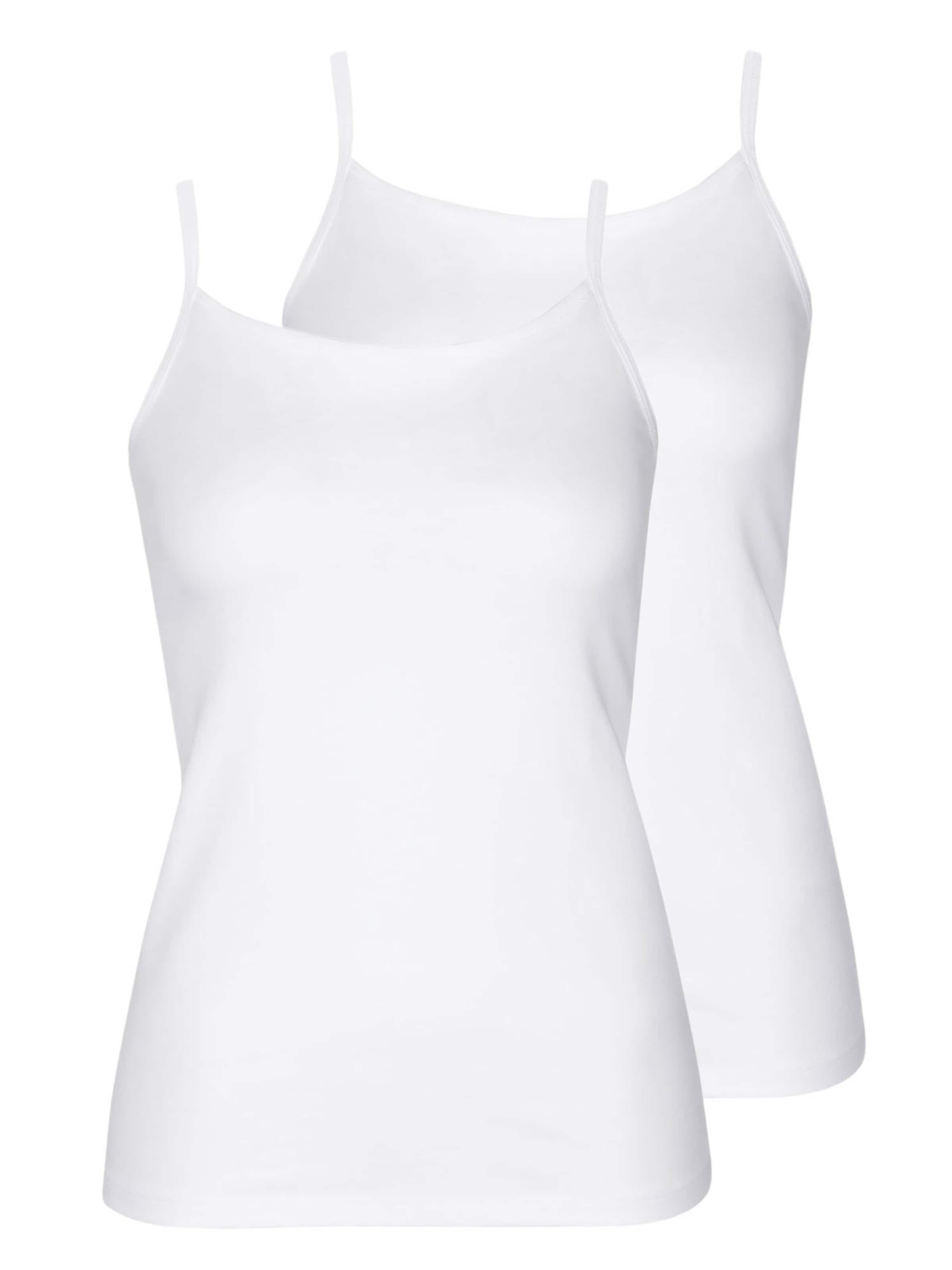 Lisca Unterhemd 'Kaia'‌‌‌‌‌ in Weiß: Vorderseite