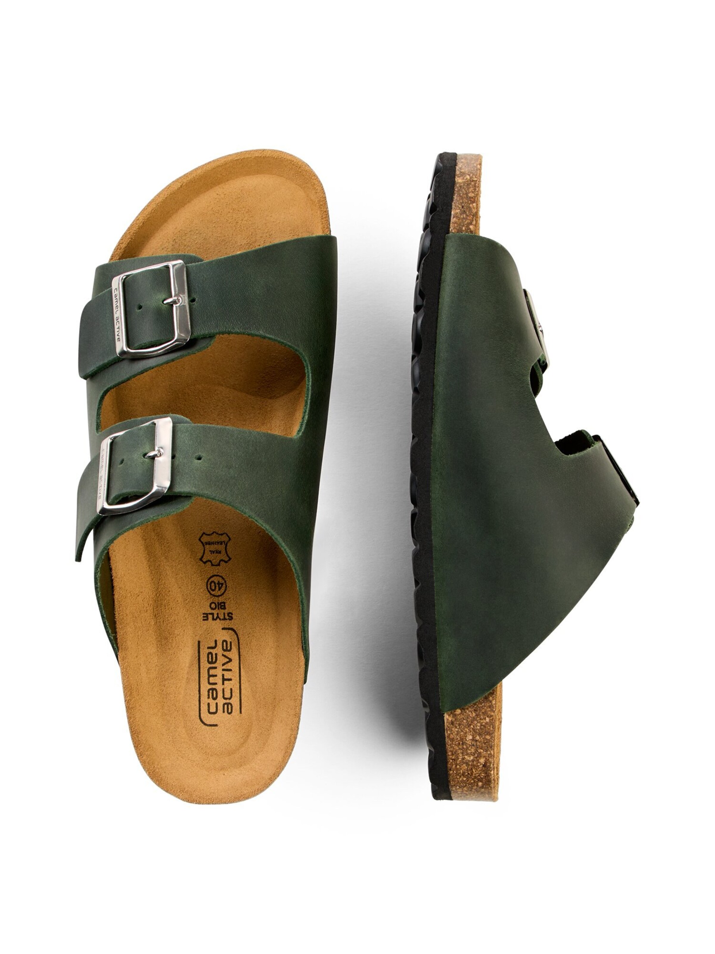 CAMEL ACTIVE Pantolette in Grün