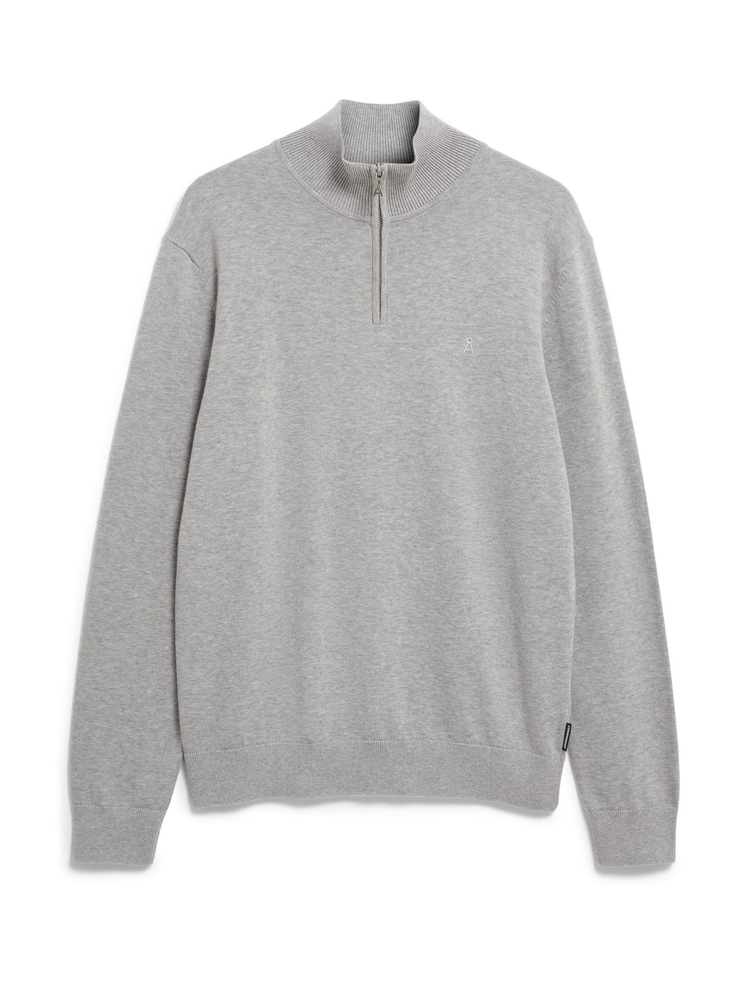 ARMEDANGELS - Jersey 'FAABES' en gris: frente