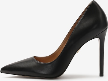 Kazar Pumps i svart: forside