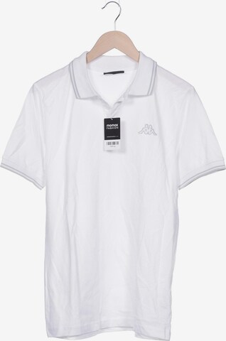 KAPPA Poloshirt M in Weiß: predná strana