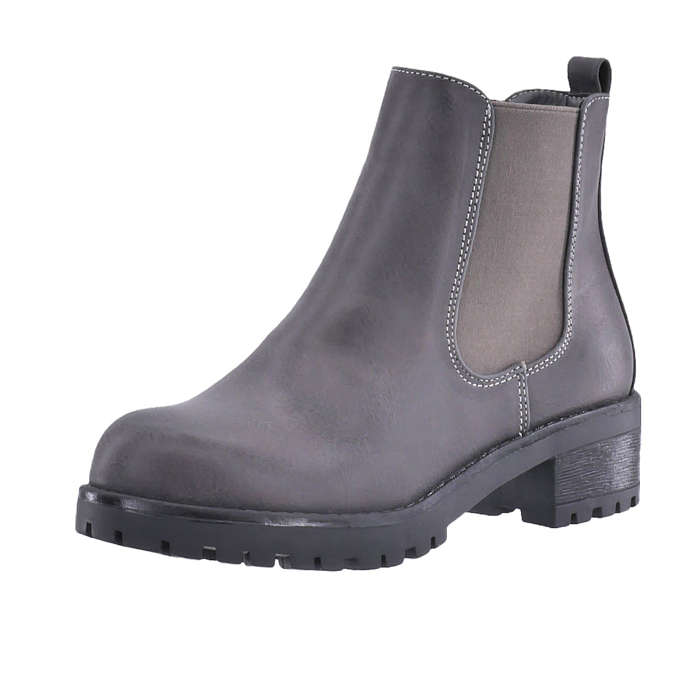 Elara Chelsea Boots i grå: forside