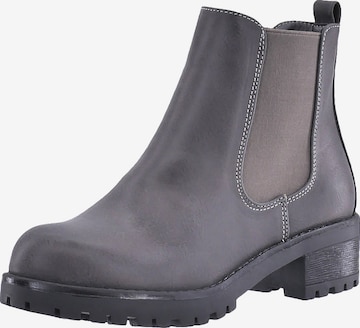 Elara Chelsea Boots i grå: forside