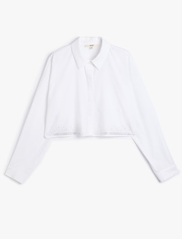Koton Blouse in Wit: voorkant