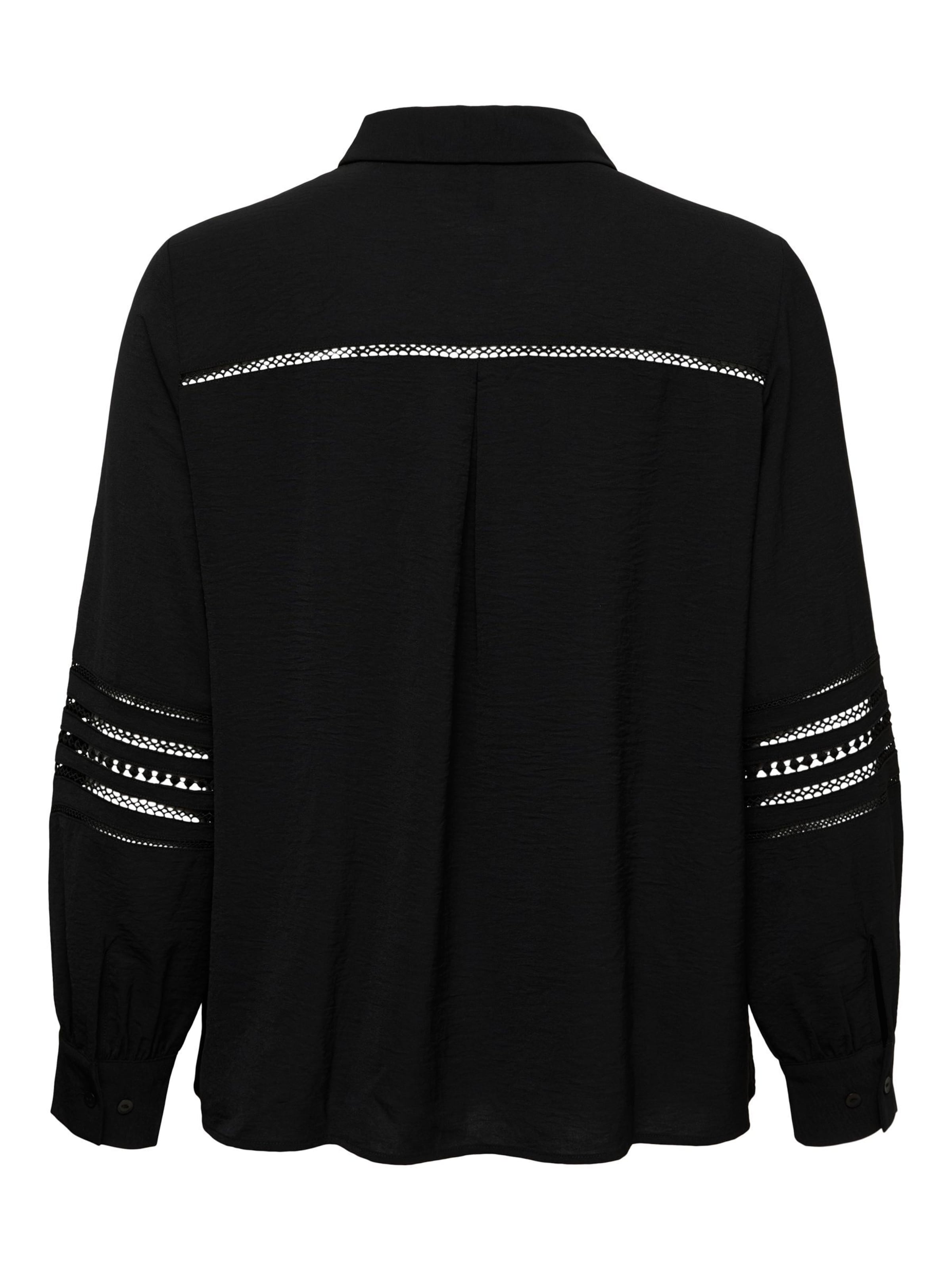 Vero Moda Curve Blouse 'VMCMusla' in Black