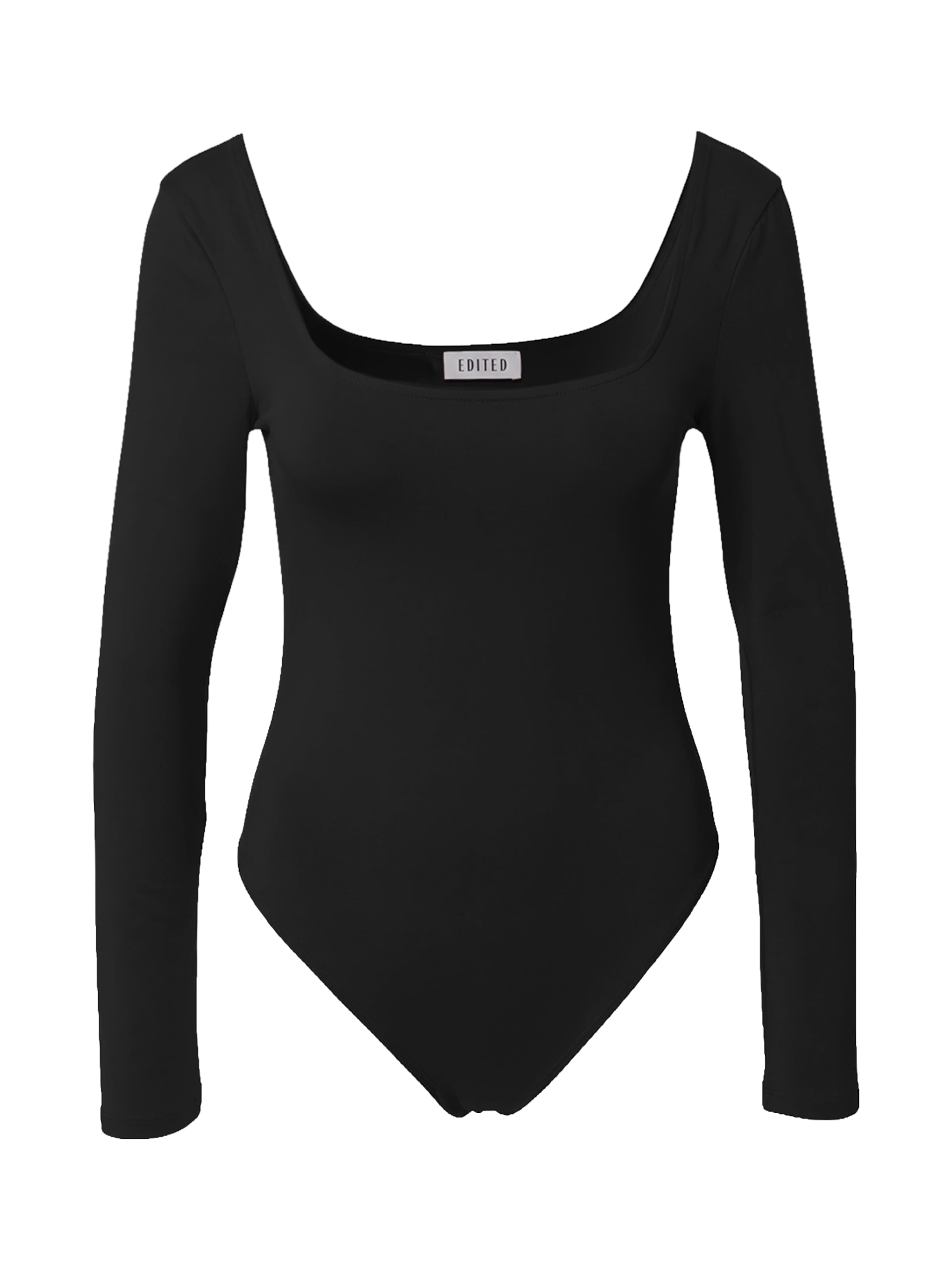 EDITED Shirtbody 'Yasna' in Schwarz: Vorderseite