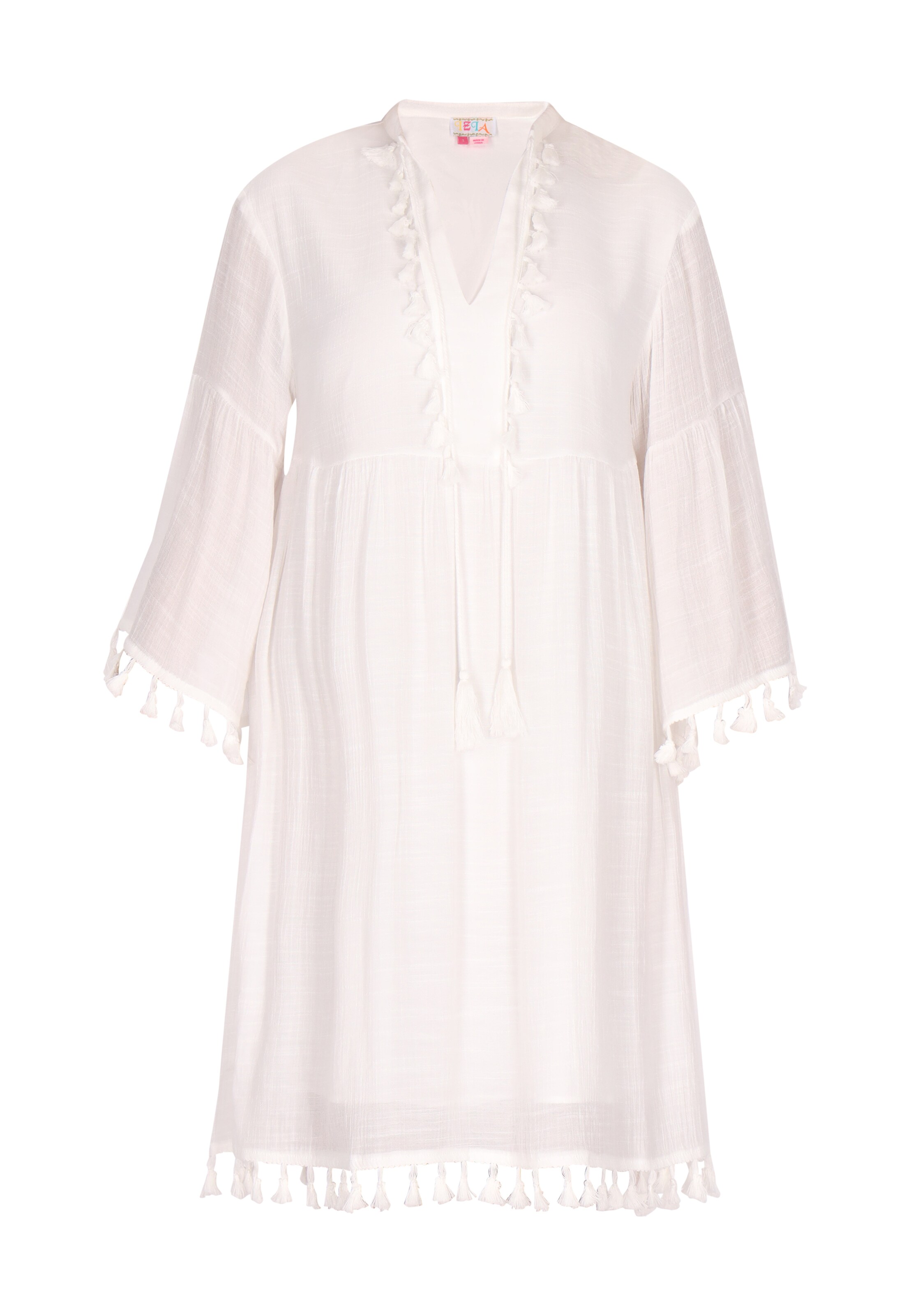 IZIA Šaty - Biela: predná strana