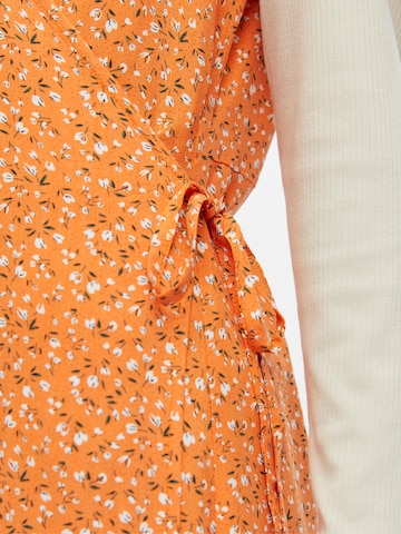 OBJECT فستان 'EMA ELISE' بلون برتقالي