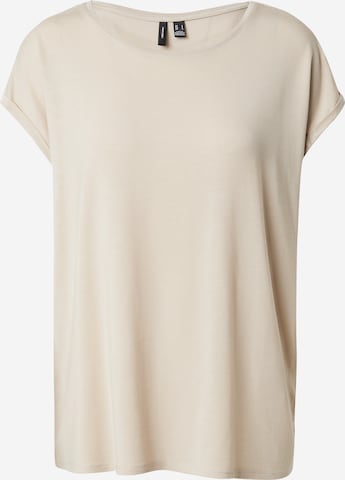 VERO MODA - Camiseta 'AVA' en beige: frente