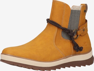 TOM TAILOR Stiefelette in gelb / grau, Produktansicht
