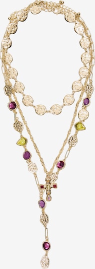 Bershka Lančić u žuta / zlatna / magenta / rubin crvena, Pregled proizvoda