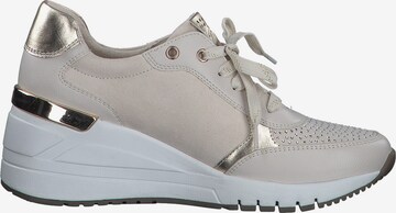 MARCO TOZZI Sneakers laag in Beige