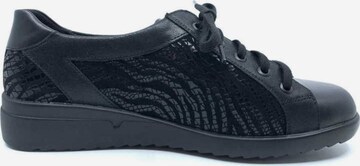 SOLIDUS Athletic Lace-Up Shoes in Black