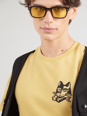 Volcom Μπλουζάκι 'TASTY' σε κίτρινο